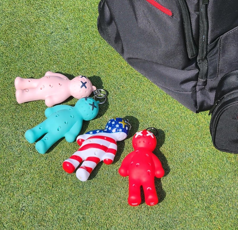 Voodoo Golf Ball Tee Holder | Novelty Keychain Accessory for Bag | Gifts for Men | Fits 3 1/4, 2 3/4, 1 1/2 Tees - Image 4